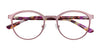 Takumi TK1020 Eyeglasses with Clip-on Sunglasses | Size 51 / Satin Light Pink