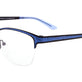 Shiny Blue & Satin Black/Blueclip