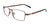 Takumi TK1025 Eyeglasses with Clip-on Sunglasses | Size 54 / Satin Brown