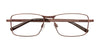 Takumi TK1025 Eyeglasses with Clip-on Sunglasses | Size 54 / Satin Grey