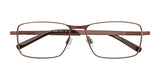 Takumi TK1025 Eyeglasses with Clip-on Sunglasses | Size 54