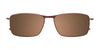 Takumi TK1025 Eyeglasses with Clip-on Sunglasses | Size 54 / Clip Only (Color №010)