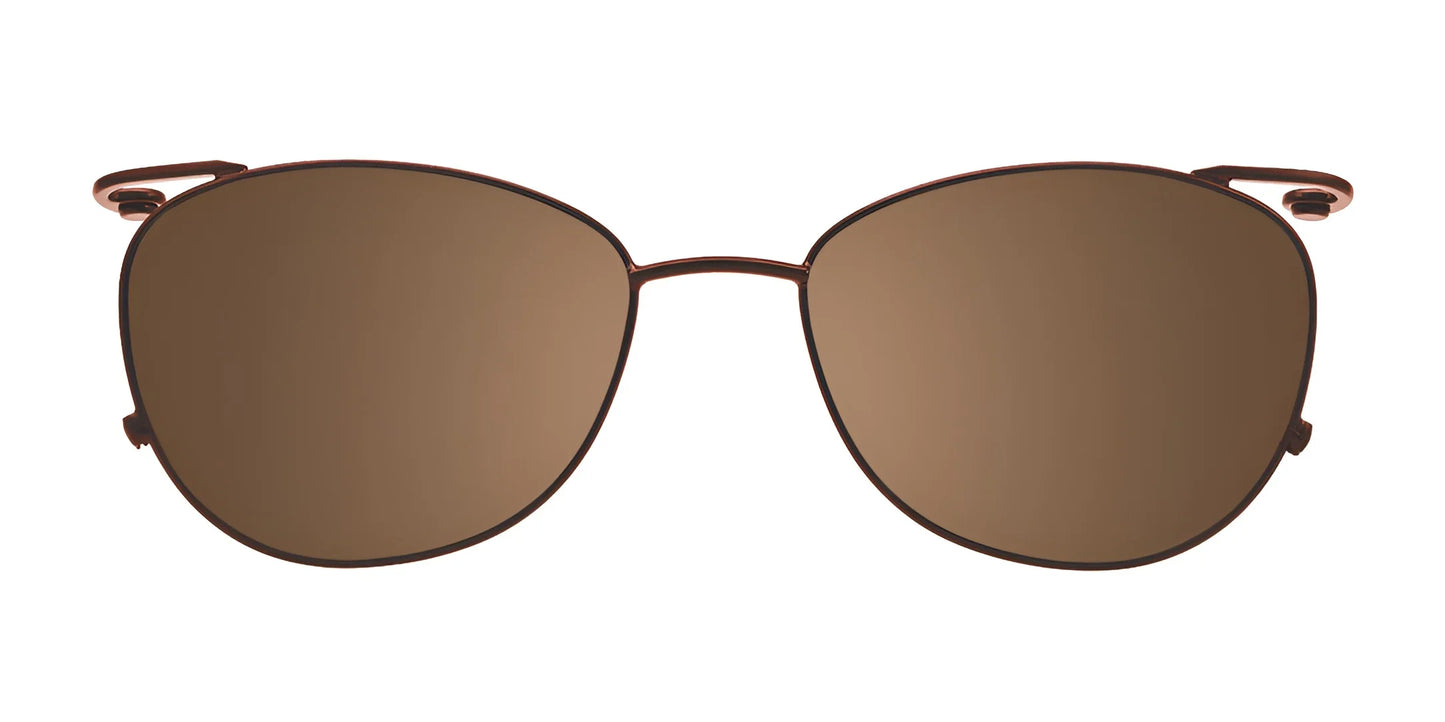 Takumi TK1027 Eyeglasses with Clip-on Sunglasses | Size 52