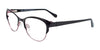 Takumi TK1027 Eyeglasses with Clip-on Sunglasses | Size 52 / Satin Black & Light Pink