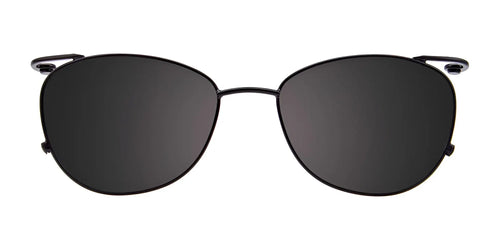 Takumi TK1027 Eyeglasses with Clip-on Sunglasses / Size 52 / Satin Brown & Lilac