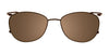 Takumi TK1027 Eyeglasses with Clip-on Sunglasses | Size 52 / Clip Only (Color №010)