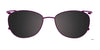 Takumi TK1027 Eyeglasses with Clip-on Sunglasses | Size 52 / Clip Only (Color №080)