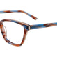Brown & Blue Marbled & Gold