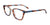 Takumi TK1030 Eyeglasses with Clip-on Sunglasses | Size 51 / Brown & Blue Marbled & Gold