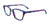 Takumi TK1030 Eyeglasses with Clip-on Sunglasses | Size 51 / Blue & Pink Marbled & Grey