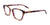 Takumi TK1030 Eyeglasses with Clip-on Sunglasses | Size 51 / Purple & Red & Yellow Marbled & Gold