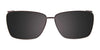 Takumi TK1031 Eyeglasses with Clip-on Sunglasses | Size 54 / Brown Marbled