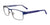 Takumi TK1033 Eyeglasses with Clip-on Sunglasses | Size 53 / Satin Dark Blue & Dark Grey