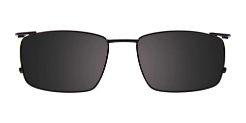 Takumi TK1033 Eyeglasses with Clip-on Sunglasses / Size 53 / Black & Blue