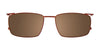 Takumi TK1033 Eyeglasses with Clip-on Sunglasses | Size 53 / Clip Only (Color №010)