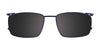 Takumi TK1033 Eyeglasses with Clip-on Sunglasses | Size 53 / Clip Only (Color №050)
