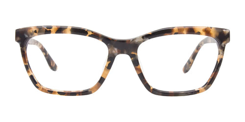 Takumi TK1035 Eyeglasses with Clip-on Sunglasses / Size 54 / Brown & Pearl & Black