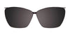 Takumi TK1035 Eyeglasses with Clip-on Sunglasses | Size 54 / Clip Only (Color №080)