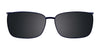 Takumi TK1036 Eyeglasses with Clip-on Sunglasses | Size 53 / Clip Only (Color №050)