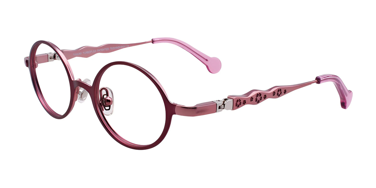 Takumi TK1040 Eyeglasses Satin Dark Pink & Light Pink