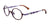 Takumi TK1040 Eyeglasses | Size 39 / Satin Dark Brown & Lilac