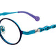 Satin Purple & Turquoise