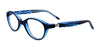 Takumi TK1041 Eyeglasses | Size 41 / Dark Teal & Crystal Blue