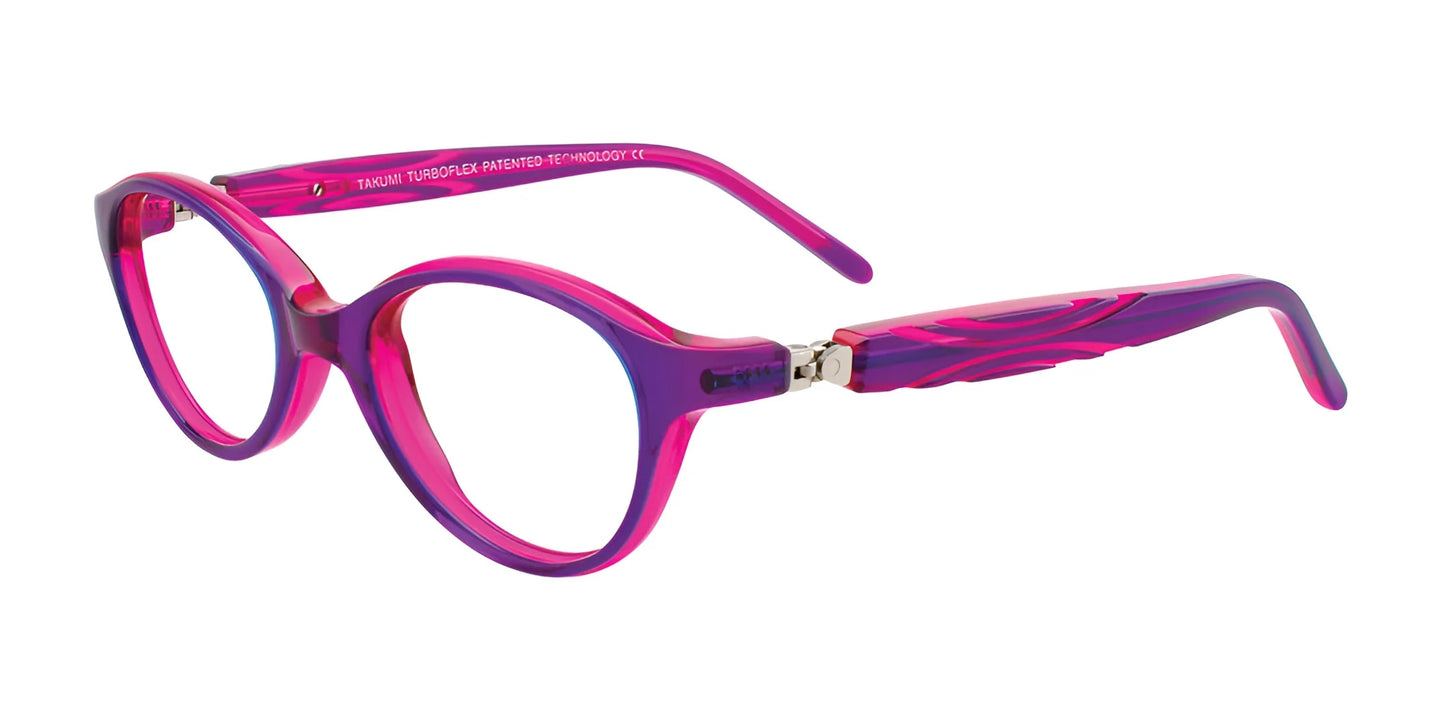 Takumi TK1041 Eyeglasses Purple & Fuchsia
