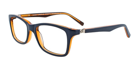 Takumi TK1043 Eyeglasses Navy & Orange