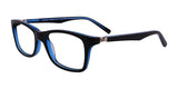 Takumi TK1043 Eyeglasses Black & Blue