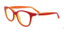 Takumi TK1044 Eyeglasses | Size 46 / Red & Orange