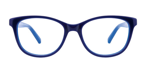 Takumi TK1044 Eyeglasses / Size 46 / Dark Blue & Blue