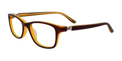Takumi TK1045 Eyeglasses Brown & Yellow