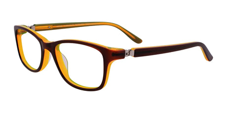 Takumi TK1045 Eyeglasses Brown & Yellow