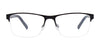 Takumi TK1046 Eyeglasses with Clip-on Sunglasses | Size 55 / Satin Dark Brown & Steel