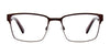 Takumi TK1047 Eyeglasses with Clip-on Sunglasses | Size 53 / Matt Black & Dark Grey