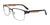 Takumi TK1047 Eyeglasses with Clip-on Sunglasses | Size 53 / Satin Navy & Silver