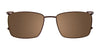 Takumi TK1047 Eyeglasses with Clip-on Sunglasses | Size 53 / Clip Only (Color №010)