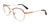 Takumi TK1049 Eyeglasses with Clip-on Sunglasses | Size 51 / Satin Gold & Demi Amber