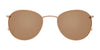 Takumi TK1049 Eyeglasses with Clip-on Sunglasses | Size 51 / Satin Gold & Demi Amber