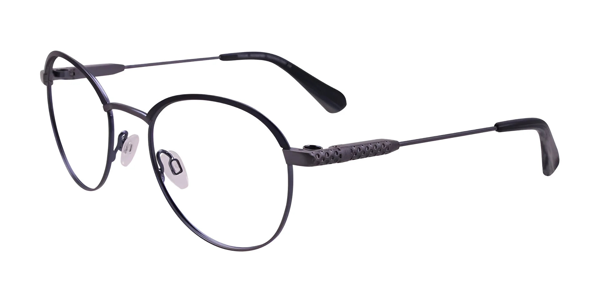 Takumi TK1049 Eyeglasses Satin Steel Blue & Dark Blue