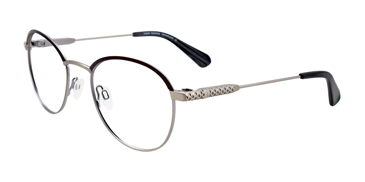 Takumi TK1049 Eyeglasses Satin Steel & Black