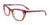 Takumi TK1050 Eyeglasses with Clip-on Sunglasses | Size 52 / Marbled Crystal Pink