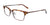 Takumi TK1052 Eyeglasses with Clip-on Sunglasses | Size 52 / Demi Amber & Dark Brown