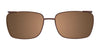 Takumi TK1052 Eyeglasses with Clip-on Sunglasses | Size 52 / Clip Only (Color №010)