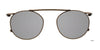 Takumi TK1057 Eyeglasses with Clip-on Sunglasses | Size 45 / Clip Only (Color №010)