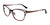 Takumi TK1058 Eyeglasses with Clip-on Sunglasses | Size 51 / Satin Brown & Pink