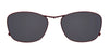 Takumi TK1058 Eyeglasses with Clip-on Sunglasses | Size 51 / Satin Brown & Pink