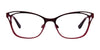 Takumi TK1058 Eyeglasses with Clip-on Sunglasses | Size 51 / Satin Brown & Pink