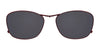 Takumi TK1058 Eyeglasses with Clip-on Sunglasses | Size 51 / Clip Only (Color №030)